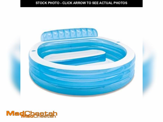 Lot 74-12072023 - Intex Swim Center Inflatable Family Lounge Pool - USED