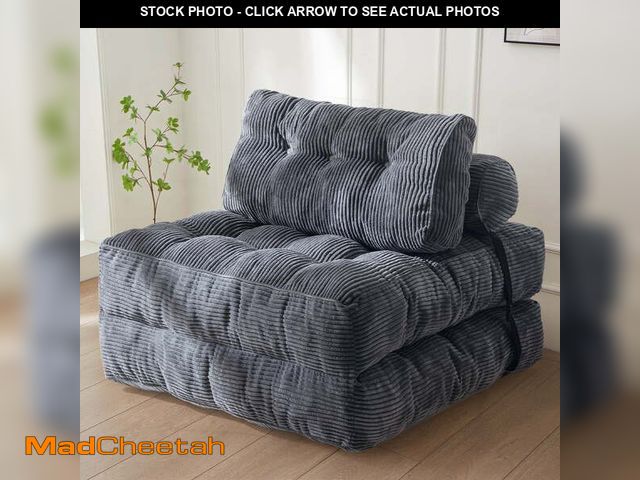 Lot 74-12781841 - BYBYME Folding Sofa Bed,Convertible Floor Couch for Adult with Pillow with High Density Foam Filling...