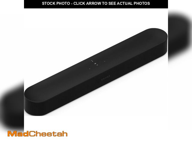 Lot 74-14591559 - Sonos Beam Gen 2 - Black - Soundbar with Dolby Atmos - UNUSED