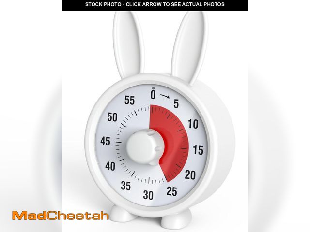 Lot 74-12345202 - Stouchi Visual Timer for Kids [Upgraded Rechargeable ] Visual Schedule for Toddlers Autism with Prot...