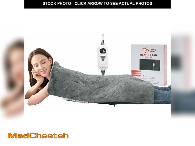 Lot 74-14066601 - XL Heating Pads Large 17''x33'' fsa Eligible Items only List Heat pad for Period Cramps Heating Pads...