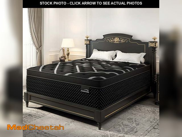 Lot 74-14604135 - LuckyLotus Twin Mattress 14 inch Hybrid Twin Size Mattress in a Box Gel Memory Foam &amp; Pocket Spr...