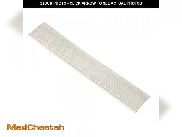 Lot 74-12090543 - Amerimax Home Products Snap In Filter 3 ft. White Vinyl Micro Mesh Gutter Guard (25-Pack) - UNUSED