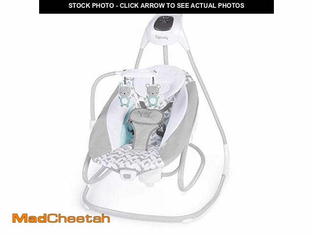 Lot 74-12665122 - Ingenuity 2-in-1 SimpleComfort Lightweight Compact 6-Speed Multi-Direction Baby Swing &amp; Rocker, ...