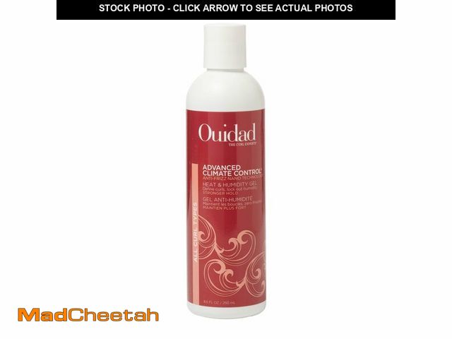 Lot 74-12715692 - Ouidad Advanced Climate Control Heat &amp; Humidity Stronger Hold Gel Travel Size - 8.5 fl oz, Anti-...