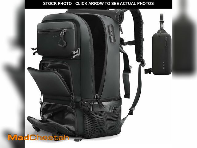 Lot 74-13844564 - FUTURE AESTHEICS Travel backpack Carry-on Travel Backpack For Women Men Flight Approved Business Wee...