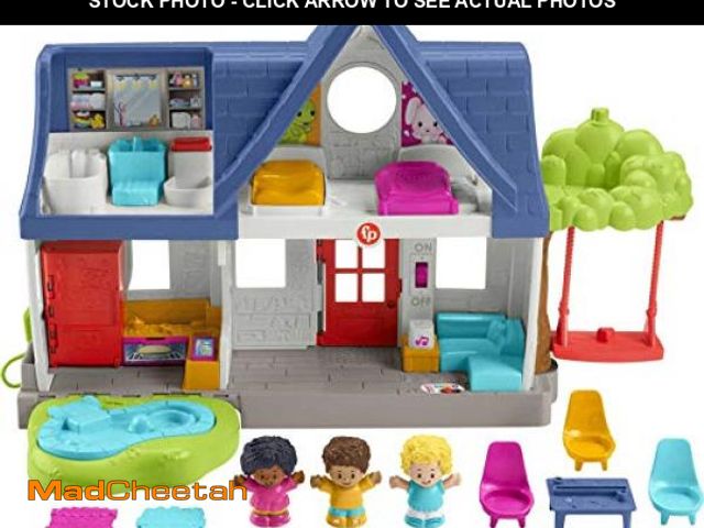 Lot 74-12510168 - Fisher-Price Little People Toddler Learning Toy Friends Together Play House Set with Smart Stages fo...