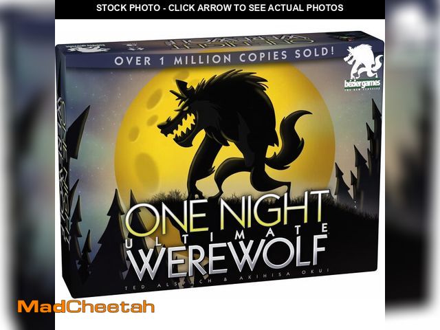 Lot 74-13953003 - One Night Ultimate Werewolf Ã¢â¬â Fun Party Game for Kids &amp; Adults | Engaging Social Deductio...