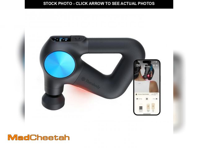 Lot 74-12221382 - Therabody Theragun PRO Plus - 6-in-1 Deep Tissue Percussion Massage Gun, Handheld Personal Massager ...