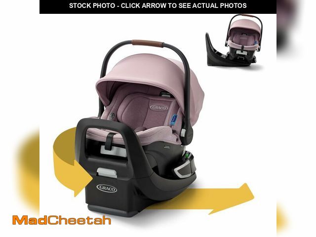 Lot 74-13801795 - Graco SnugRide Turn &amp; Slide Infant Car Seat, Rear Facing Rotating Car Seat with Base for 4-30 lb...