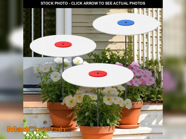 Lot 74-12053358 - WSBXBB 3Pack- 17in Plants Shade Cover for Outdoor Plants, 65% Sunblock garden Shade Cloth, Garden pl...