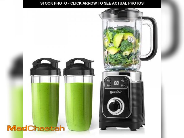 Lot 74-11550280 - Ganiza Smoothie Blender, 12-Piece Blenders For Shakes and Smoothies, 43Oz Large Blender Jar &amp; 2 ...