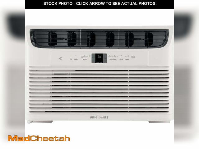 Lot 74-14071321 - Frigidaire 6,000 BTU Window Room Air Conditioner up to 250 Sq Ft, White - UNUSED