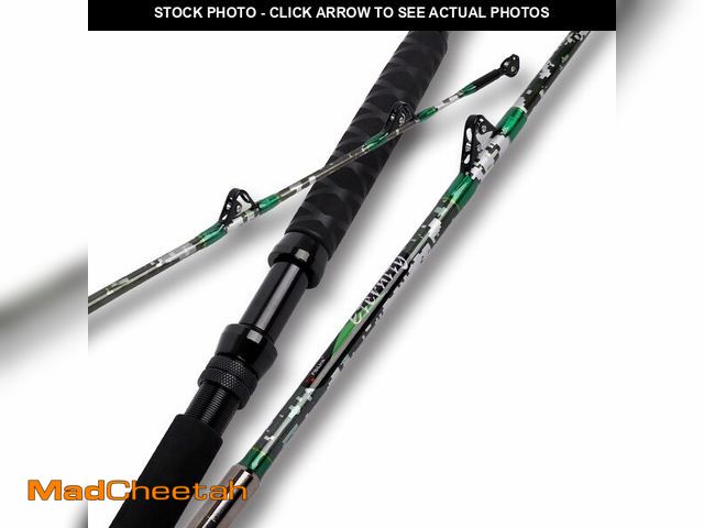 Lot 74-14368634 - Fiblink 2-Piece Trolling Fishing Rod, Saltwater Roller Rod, Portable Big Game Rod(5Ã¢â¬6Ã¢â¬Â/6Ã¢...