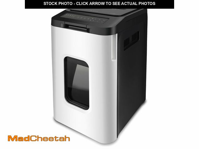 Lot 74-12689851 - Aurora Commercial Grade 400-Sheet Auto Feed High-Security Micro-Cut Paper Shredder/ 240 Minutes/Secu...
