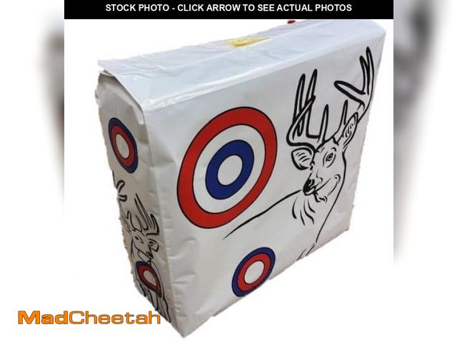 Lot 74-12537211 - (RIPPED) Black Hole 7" Foam Archery Target, Lightweight, Portable - UNUSED