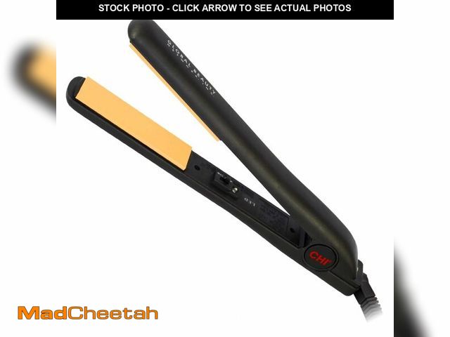 Lot 74-12710521 - CHI Original Ceramic Flat Iron, Straightener For A Smooth Finish, Ceramic Floating Plates, Quick Hea...
