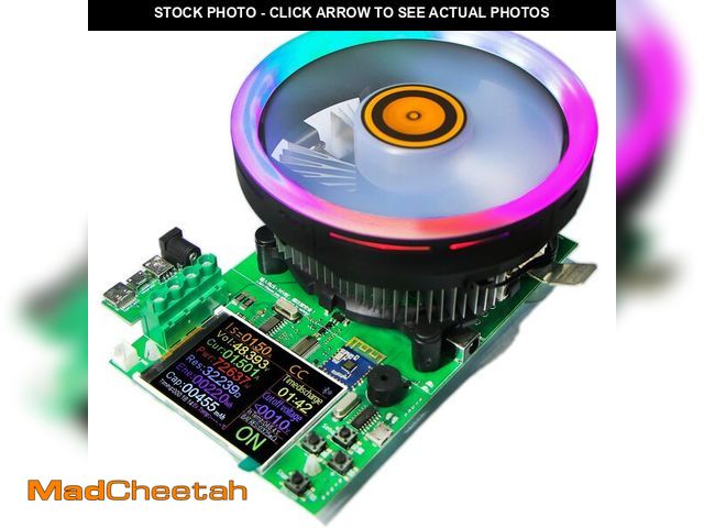 Lot 74-12718480 - Vastarry 180W DC Electronic Load Tester, USB Load Tester, Lithium Battery Capacity Tester, Color Scr...