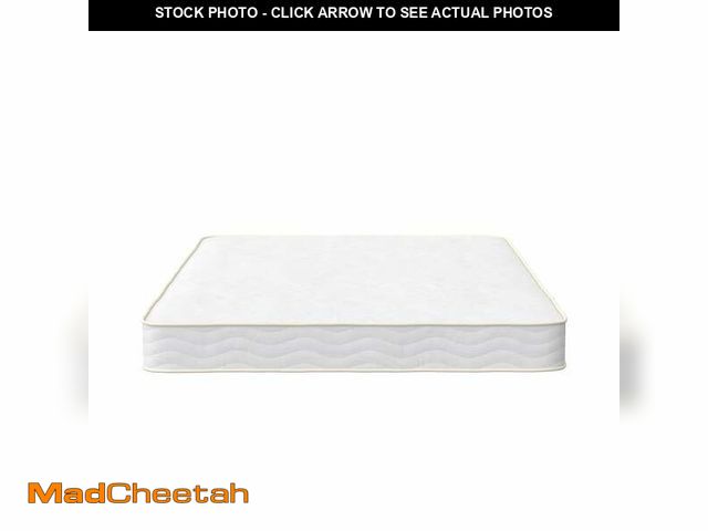 Lot 74-12799924 - Serene 6 inch 2-Sided Spring Coil Mattress - UNUSED