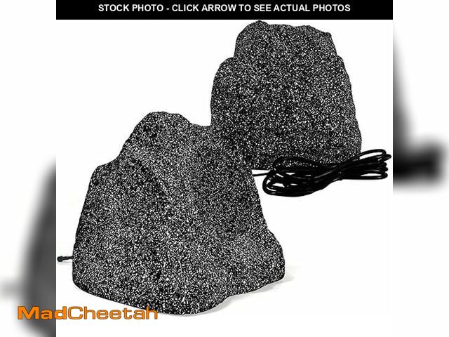 Lot 74-13122034 - STUDIOFINIX 4 Inches Bluetooth Rock Speakers Outdoor Waterproof, 200W Powerful Bass &amp; All Weathe...