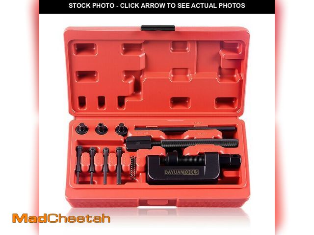 Lot 74-13568092 - DAYUAN 13 pcs Motorcycle Chain Breaker Set, Chain Removal Tool Chain Cutter and Riveter Kit for Cam ...