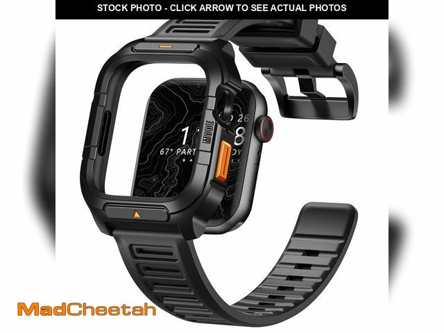 Lot 74-14423733 - Bandletic Tactical Metal Case with Band Compatible with Apple Watch 44mm - UNUSED