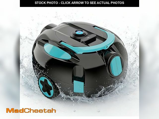 Lot 74-14271325 - Obito H1 Robotic Pool Cleaner, Powerful Robotic Cleaner with Dual Suction Inlets, Cordless Automatic...