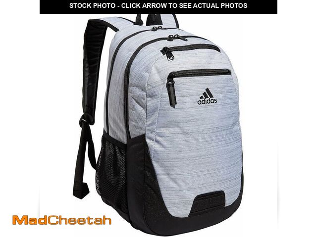 Lot 74-13709085 - adidas Unisex Foundation Backpack for Laptop, Large Durable Athletic Gym Bag - UNUSED