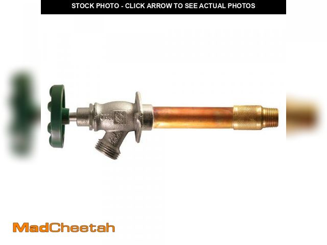 Lot 74-12085631 - Arrowhead Brass Arrow-Breaker Anti-Siphon Frost Proof 4 in. Sillcock Valve 1/2 in. MIP or 1/2 in. SW...