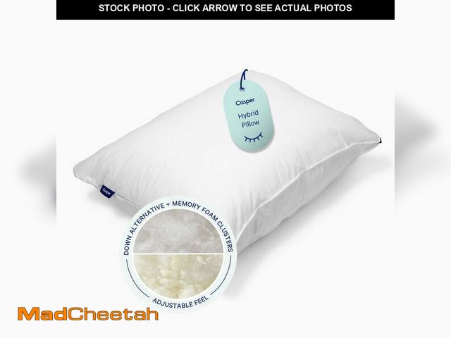 Lot 74-12788954 - Casper Sleep Essential Adjustable Hybrid Pillow, Standard - USED