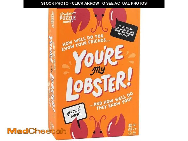 Lot 74-14305823 - Professor PUZZLE You're My Lobster - How Well do You Know Your Friends...and How Well do They Know Y...