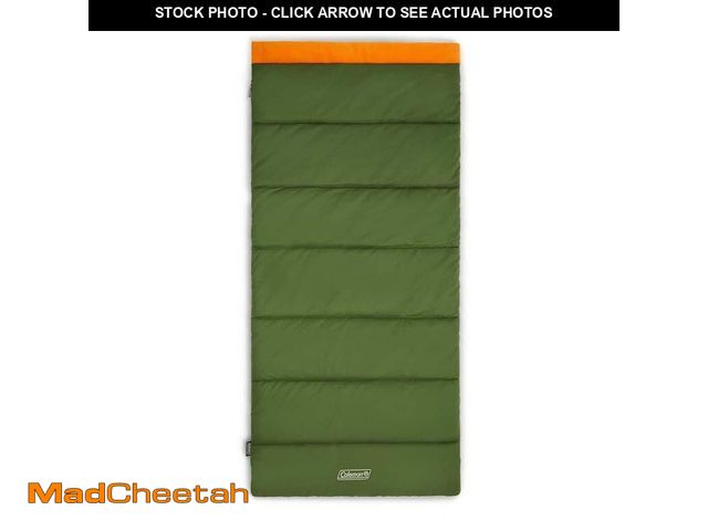 Lot 74-12746474 - Coleman Big Game 0ÃâÃÂ° F Big and Tall 84 in. x 40 in. Sleeping Bag - UNUSED