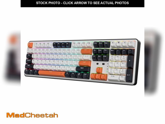 Lot 74-13547705 - Redragon K689 PRO Wireless Gasket RGB Gaming Keyboard, 108 Keys Mechanical Keyboard w/Extra 4 Hotkey...