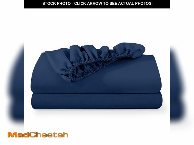 Lot 74-14264884 - Bare Home 2-Pack Fitted Bottom Sheets Queen - Premium 1800 Ultra-Soft Wrinkle Resistant Microfiber -...