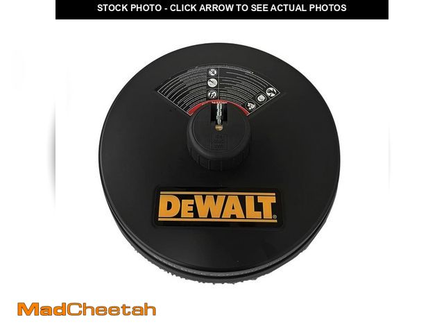 Lot 74-12552738 - DEWALT Universal 18 in. Surface Cleaner for Cold Water Pressure Washers Rated up to 3700 PSI - USED