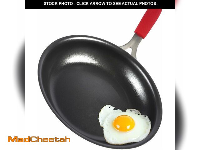 Lot 74-14472710 - Agerma 12 Inch Nonstick Frying Pan, Tri-Ply Clad Stainless Steel Skillet with Reinforced Coating, De...