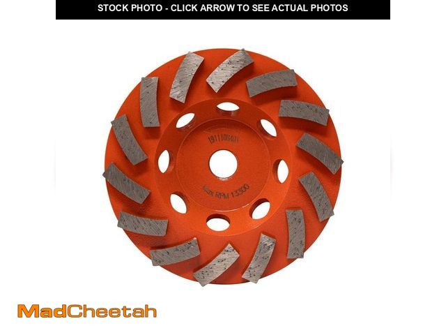 Lot 74-12691715 - *SCRATCHED/CHIPPED* RIDGID 4.5 in. Turbo Cup Wheel *SCRATCHED/CHIPPED*  - USED