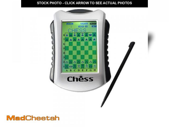Lot 74-12218068 - Lyght Handheld Electronic Chess Game, 20 Levels, 100 Built-in Chess Records, Built-in Connect Four a...
