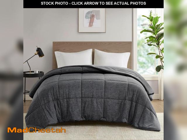 Lot 74-12138102 - Urban Habitat Queen Comforter , Cozy Soft Jersey Knit ,  Design, Cool to Touch, Lightweight All Seas...