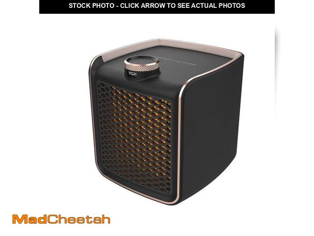 Lot 74-14006155 - HANDY HEATER 4944 BTU Fan Heater Electric Personal Space Heater Furnace with 2-Adjustable Settings -...