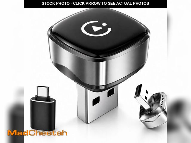 Lot 74-14268412 - Hyphoon Mini Wireless Android Auto &amp; CarPlay Adapter, Low-Profile USB-A 2-in-1 Wireless Adapter ...