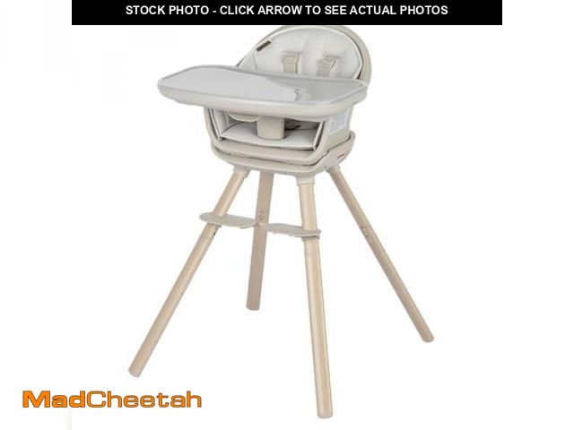 Lot 74-12170094 - Maxi-Cosi Moa 8-in-1 High Chairs for Babies and Toddlers, Machine Washable Infant High Chair, Compac...