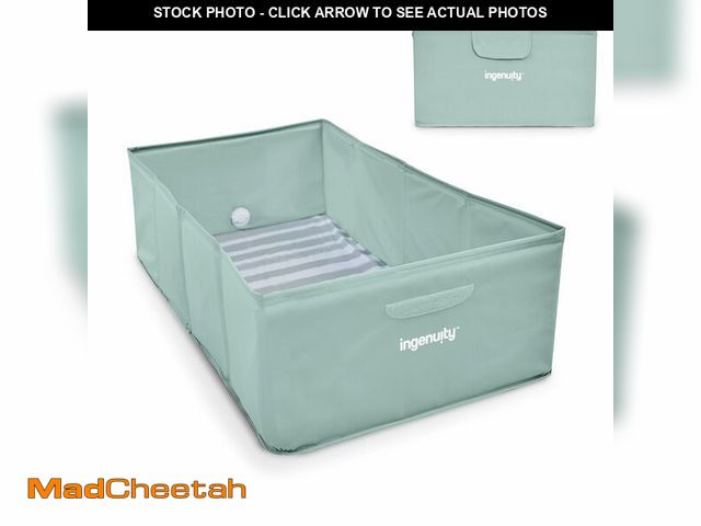 Lot 74-13544310 - Ingenuity Tuckaway Toddler Folding Tub, Converts Shower to Tub, Folds to Store, Easy to Clean, No As...