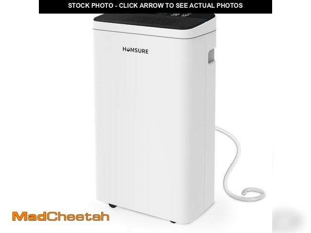 Lot 74-12155151 - KNKA Dehumidifier for Home with Drain Hose, (DOE Rating 5 pints/day), Dehumidifier for Basements, Co...