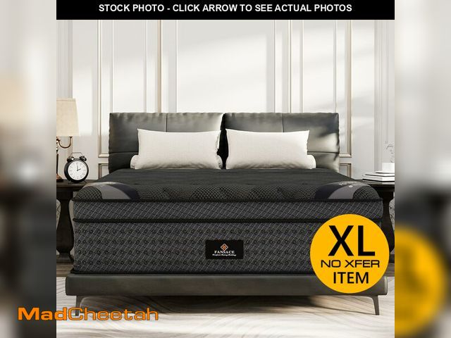 Lot 74-12894903 - Queen Size Mattress, 14 Inch Deluxe Hybrid Queen Mattress in a Box, Medium Firm Mattresses With Gel ...