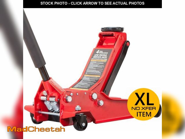 Lot 74-13790723 - BIG RED AT84007R Torin Hydraulic Low Profile Service/Floor Jack with Dual Piston Quick Lift Pump, 4 ...