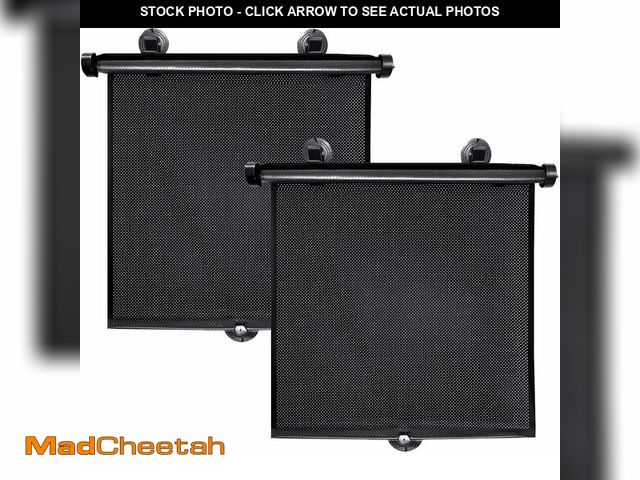 Lot 74-12867714 - Bercicci 2 Pack Window Sun Shades Retractable Car Curtains Window Covers Protect Baby Kids Sun Shade...