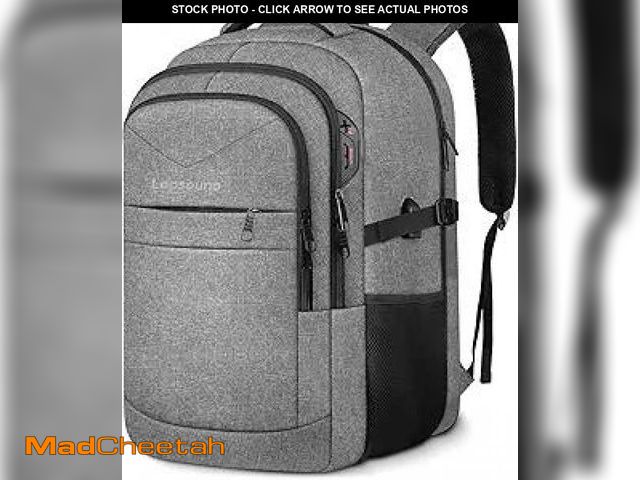Lot 74-11907813 - Lapsouno Extra Large Laptop Backpack, 17 Inch Carry on Travel Backpack, Anti-Theft College School Co...