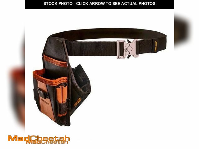 Lot 74-11690151 - FIRM GRIP Build-A-Rig Everyday Belt Kit (Includes Utility Pouch and Hammer Sleeve) - UNUSED