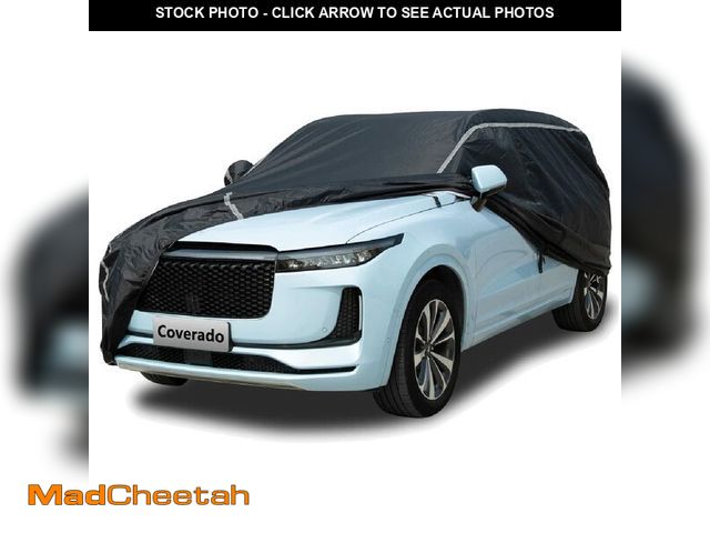 Lot 74-13788323 - Car Cover Waterproof All Weather SUV - Coverado Black Car Cover Hail Protection with Zipper Door, Co...